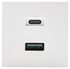Bild av Shelly USB charger for Wall Display Stand White