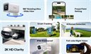 Bild av Kamera, Utomhus, WiFi, 2K, 180° panorering, Sonoff CAM-B1P