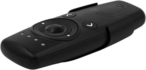 Bild av Fjärrkontroll, Bluetooth & Zigbee, 4 kanaler, scrollhjul, gestkontroll, Shelly BLU Remote Control ZB Black