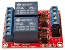 Bild av Reläkort, 2 kanaler, 12V, skruvterminal