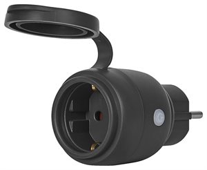 Bild av Uttag, Zigbee, Utomhus, Svart, 10A