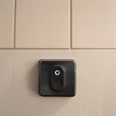 Bild av Termometer & luftfuktighet, BLU, Zigbee, Svart, Shelly BLU H&T ZB Black