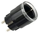 Bild av Stickpropp för energimätning, Wifi, Svart, Shelly Plug PM Gen3