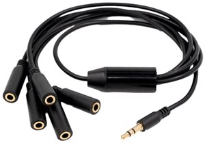 Bild av Shelly Splitter 1 to 5 - 3.5mm jack (Accessory for Shelly Pill)