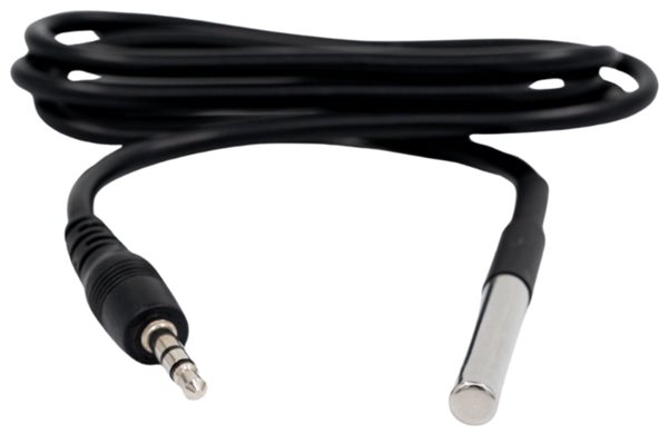 Bild av Temperaturgivare, DS18B20, 3,5 mm jack, 1 m kabel, Shelly Temp. Sensor DS18B20 3.5mm jack