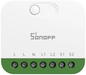 Bild av Infälld reläbrytare, Matter/WiFi, 2 kanaler, Sonoff MINI DUO MINI-2GS