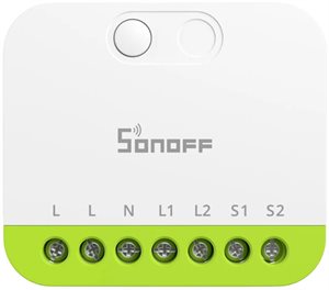 Bild av Infälld strömbrytare, Zigbee, 2 kanaler, Sonoff MINI DUO
