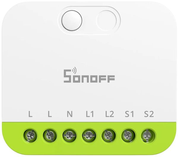 Bild av Infälld strömbrytare, Zigbee, 2 kanaler, Sonoff MINI DUO