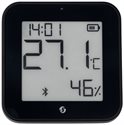 Bild av Termometer & luftfuktighet, BLU, Zigbee, Skärm, Svart, Shelly BLU H&T Display ZB Black