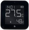 Bild av Termometer & luftfuktighet, BLU, Zigbee, Skärm, Svart, Shelly BLU H&T Display ZB Black