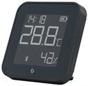 Bild av Termometer & luftfuktighet, BLU, Zigbee, Skärm, Svart, Shelly BLU H&T Display ZB Black