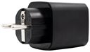 Bild av 2-pack smart stickpropp – WiFi, Bluetooth, Matter, effektmätning, 13A, Svart – Shelly Plug M Gen3