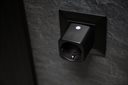 Bild av 2-pack smart stickpropp – WiFi, Bluetooth, Matter, effektmätning, 13A, Svart – Shelly Plug M Gen3