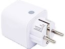 Bild av 2-pack smart stickpropp – WiFi, Bluetooth, Matter, effektmätning, 13A, Vit – Shelly Plug M Gen3