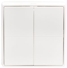 Bild av Väggströmbrytare, BLU, Zigbee, batteri, 4 knappar, Shelly BLU Wall Switch 4 ZB (Stand Alone)