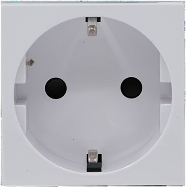 Bild av Uttagsmodul för Shelly Wall Display Stand, Vit, Shelly Socket for Wall Display Stand