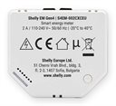 Bild av Effektmätare, 2 kanaler, WiFi/Zigbee/Matter, utgång kontaktor, inkl. 50 A klämma, Shelly EM Gen4