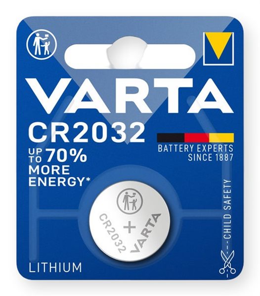 Bild av Batteri Varta CR2032 Litium 3V (1-pack)