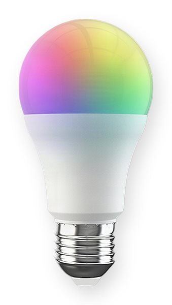 Bild av Ledlampa, WiFi, E27, 10 W, 800 lm, RGB + varmvit–kallvit 2700–6500 K, Broadlink LB27 R1