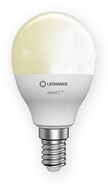Bild av Lampa, LED, Zigbee, E14, 4,9 W, 470 lm, varm- & kallvit, dimbar, LEDVANCE SMART+ Mini Bulb P40