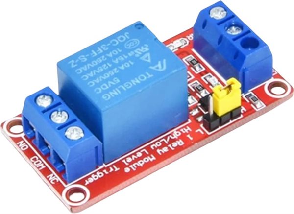Bild av Reläkort, 1 kanal, 12V, skruvterminal