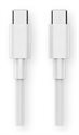 Bild av Laddkabel, USB-C till USB-C, 3A, 1 m, vit