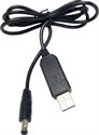 Bild av Spänningsomvandlare, USB-A 5 V till DC-plugg 5,5 × 2,1 mm, 12 V