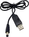 Bild av Strömkabel, USB-A till DC-plugg 5,5 × 2,1 mm, 5 V