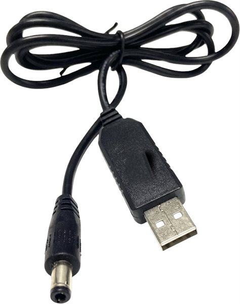 Bild av Strömkabel, USB-A till DC-plugg 5,5 × 2,1 mm, 5 V