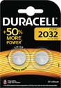 Bild av Batteri Duracell CR2032 Litium 3V (2-pack)