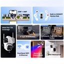 Bild av Kamera, Utomhus, WiFi, Dubbel 4MP, PTZ, Zigbee-hub, Sonoff CAM-C44HE
