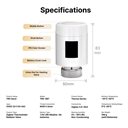 Bild av Digital termostat för element/radiator, färgdisplay, Zigbee, Sonoff TRV Gen2 TRV-ZBT