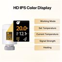 Bild av Digital termostat för element/radiator, färgdisplay, Zigbee, Sonoff TRV Gen2 TRV-ZBT