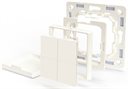 Bild av Väggströmbrytare, BLU, Zigbee, batteri, 4 knappar, vit, Shelly BLU Wall Switch 4 ZB