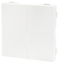 Bild av Väggströmbrytare, BLU, Zigbee, batteri, 4 knappar, vit, Shelly BLU Wall Switch 4 ZB
