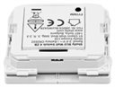 Bild av Väggströmbrytare, BLU, Zigbee, batteri, 4 knappar, vit, Shelly BLU Wall Switch 4 ZB