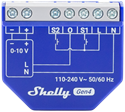 Bild av Dimmer, 0/1-10V, Effektmätning, WiFi, Zigbee, Matter, Shelly Dimmer 0/1-10V PM Gen4