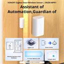 Bild av Magnetsensor dörr/fönster, Zigbee, CR2477, sabotageskydd, Sonoff SenseGuard DW Gen2 SNZB-04PR1