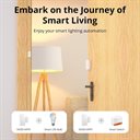 Bild av Magnetsensor dörr/fönster, Zigbee, CR2477, sabotageskydd, Sonoff SenseGuard DW Gen2 SNZB-04PR1
