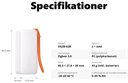 Bild av Temperatur- och luftfuktighetsgivare, Zigbee, AAA-batterier, Sonoff AirGuard TH Lite SNZB-02B