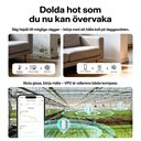 Bild av Temperatur- och luftfuktighetsgivare, Zigbee, AAA-batterier, Sonoff AirGuard TH Lite SNZB-02B