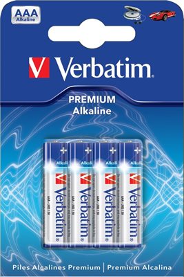 Batterier, 4-pack, LR03/AAA