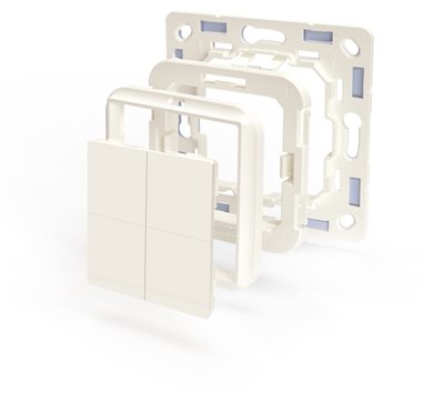 Adapter till väggströmbrytare, Busch-Jaeger och Eljo