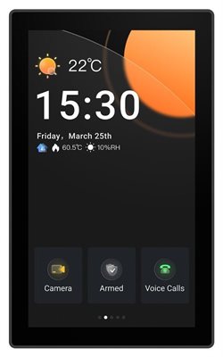  Smart kontrollenhet, Svart, Wifi, Zigbee, Sonoff NSPanel Pro 120 Black