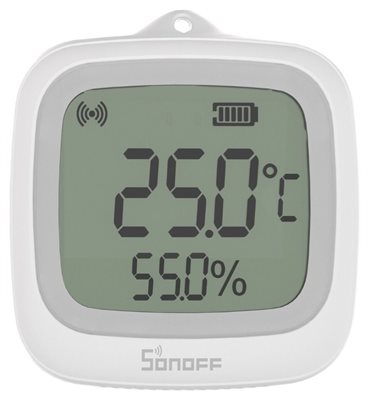 Temperatur och luftfuktighet med display, Zigbee, vattentät IP65, Sonoff SNZB-02WD
