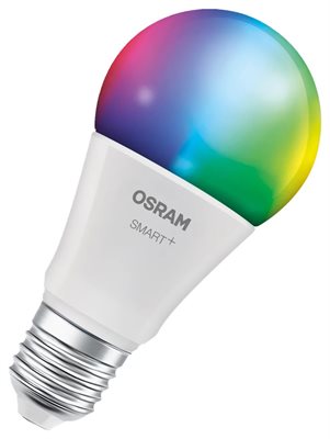 LED-Lampa, Zigbee, E27, RGBW