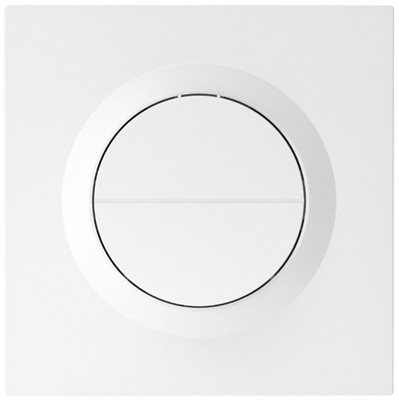 Orb-hölje med 2 knappar för Sonoff MINI-2GS/ZB2GS, vit, Sonoff E2GS