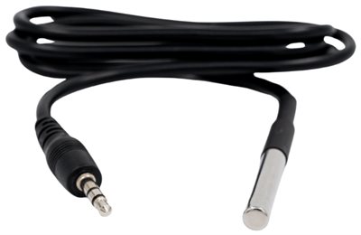 Temperaturgivare, DS18B20, 3.5 mm jack, 1 m kabel, Shelly Temp. Sensor DS18B20 3.5mm jack