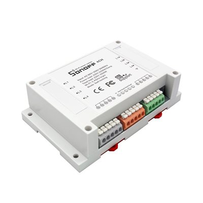 Strömbrytare på/av, WiFi, 4 kanaler, Sonoff 4CH