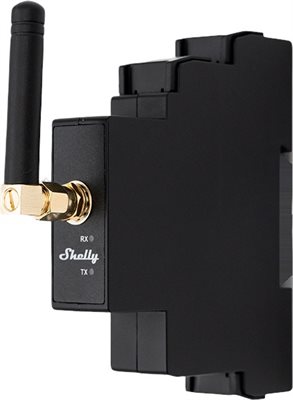 Långdistansmodul, LoRa, 868 MHz, SMA-antenn, DIN, tillbehör Pro-serien, Shelly Pro LoRa Add-on